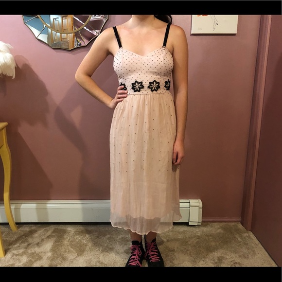 Topshop Beaded Dress - Picture 2 of 8